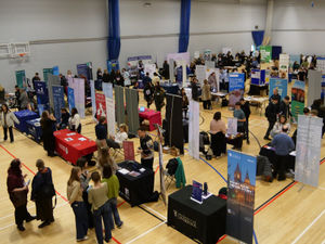 Supporting image for story: Universities and careers fair welcomes 400 pupils from local schools