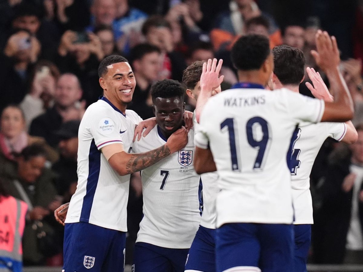 Bukayo Saka caps comfortable friendly victory for England over Wales