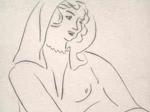 Supporting image for story: Etching by Matisse up for auction