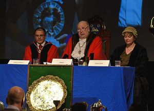 Jim Smithers, Paul Draper and Gina Wilding