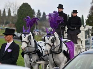 Supporting image for story: A fitting send off - Hundreds turn out for funeral of Divine Miss M
