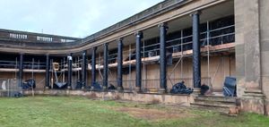 The East Colonnade at Attingham Mansion