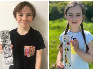 Supporting image for story: Woody's creative doodles win over judges in bookmark competition