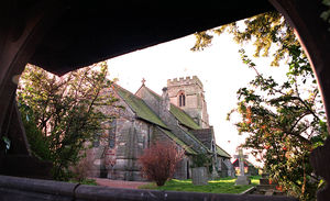 St Lucia's Church in Upton Magna
