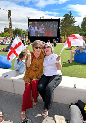 Doreen Edmonds and Heather Aston