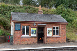 The tiny station building at Eardington will take centre stage at the SVR's Branch Line Weekend. Photo: Jason Hood
