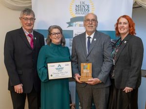 Supporting image for story: 'We're over the moon' - Shrewsbury Men's Shed wins national award for second year running