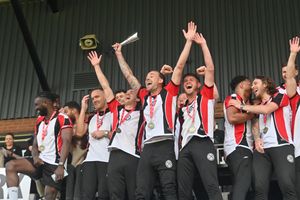Hednesford Town FC secured the promotion following the monumental win