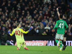 Supporting image for story: Unai Emery refuses to blame Marco Bizot after Aston Villa crash out of FA Cup