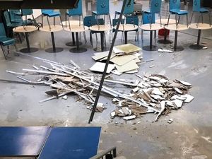 Supporting image for story: Wet Wellington school may not be repaired by end of half term