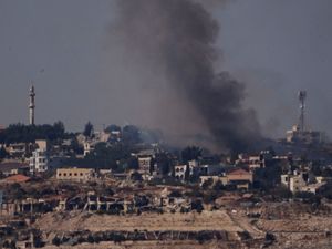 Supporting image for story: Israel expands air strikes in Lebanon, hitting Beirut suburbs and the north
