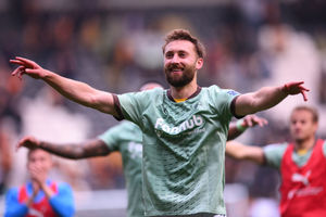 Liverpool defender Nat Phillips, who spent last season at Albion's Championship rivals Derby County, is bound for The Hawthorns. Pic: Getty