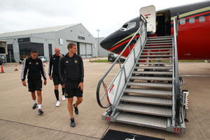 Wolves set off for Belfast (AMA/Robbie Jay Barratt)