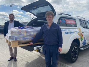 Supporting image for story: Willy Wonka? Electrician Will wins his weight in chocolate