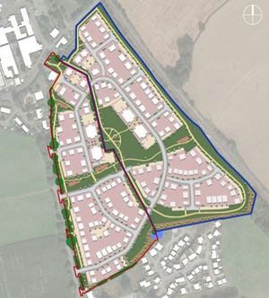 Shropshire Homes\' vision for the site in Park Hall. Picture: Shropshire Homes