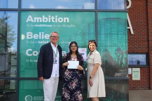 Nafisa Parvin attained an A* in history, a B grade in sociology and a C grade in English literature