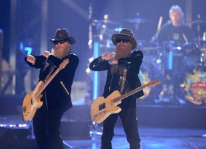 (L-R) Dusty Hill and Billy Gibbons