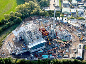 Supporting image for story: New £122m incinerator starting to take shape