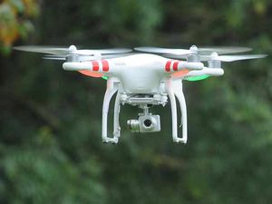 Supporting image for story: Aircraft almost hit by drone over airfield, report reveals