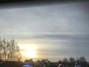 Supporting image for story: Rush hour delays as broken down tractor blocks busy Shropshire junction