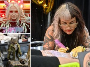 Supporting image for story: 24 weird and wonderful photographs as popular tattoo convention returns to Telford for its 15th year