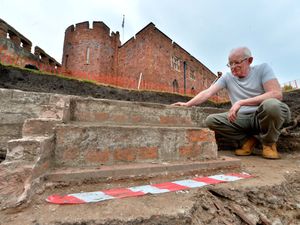Supporting image for story: History being unearthed at Shrewsbury Castle archaeological dig
