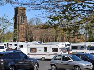 Supporting image for story: Travellers set up on Walsall car park used by funeral-goers