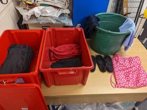 Supporting image for story: Haden Cross Fire Station appeals for school uniforms