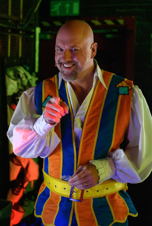 Matt Slack as Jake Trott. Photo: Simon Hadley