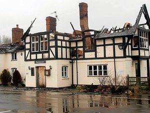 Supporting image for story: Arson-wrecked Shropshire pub goes up for sale