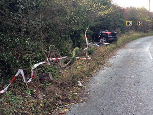 Supporting image for story: Man cut free from car after Much Wenlock crash