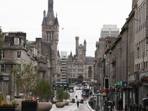 A view of Union Street in Aberdeen