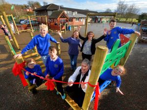 Supporting image for story: Children thrilled as school gets new play equipment after three-year fundraiser