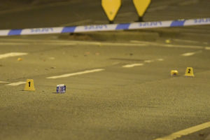 Police recovered two casings from the scene. Photo: SnapperSK