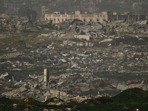 Supporting image for story: Five children among 19 killed in Israeli strikes on Gaza, hospital officials say