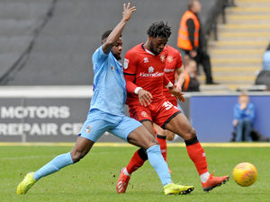Supporting image for story: Wolves loanee Bright Enobakhare starring for Coventry