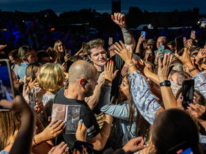 Supporting image for story: In pictures: 'Unforgettable' night as The Script open Ludlow's run of major castle concerts