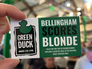 Supporting image for story: Brewery continues Jude Bellingham pint pledge ahead of Euro 2024 semi-final