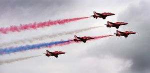 The Red Arrows.