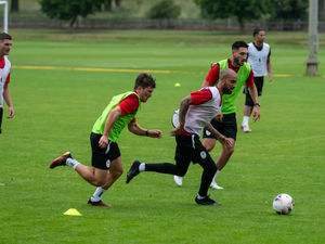 Supporting image for story: Telford new boys on parade as Bucks get back to work