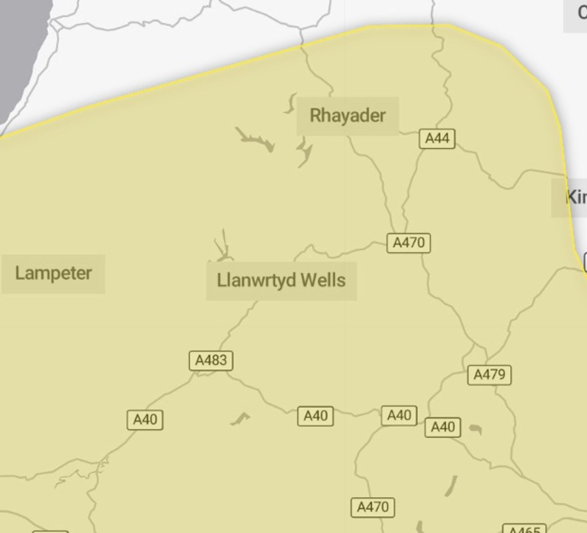 Weather warning issued for Mid Wales next week - heres what you need to know