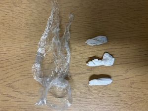 Crack cocaine was one of the drugs discovered. Photo: Staffordshire Police