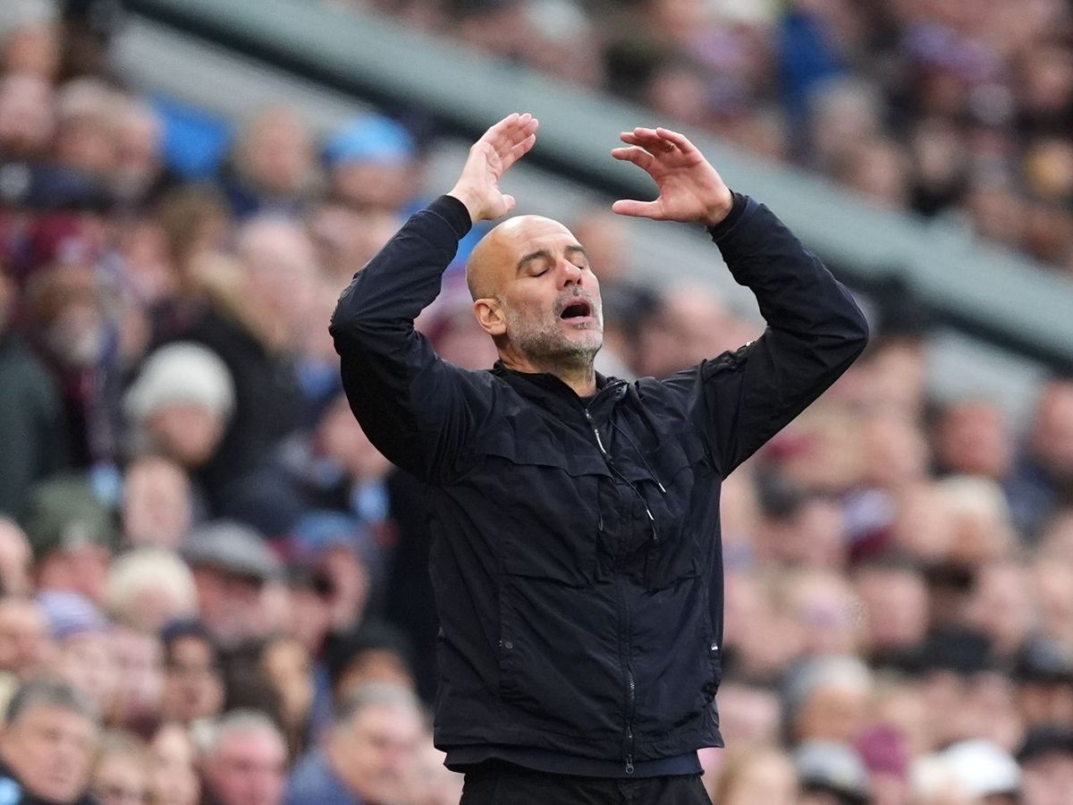 Pep Guardiola not worried that Manchester City have to chase down Arsenal