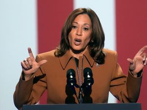 Supporting image for story: Harris continues to harness star power as she focuses on battleground states