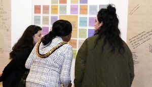 The Care System Exhibition. Photo: Peter Freeth.