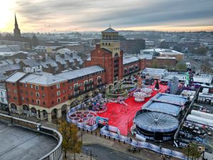 Supporting image for story: Wolverhampton gets extra festive as hundreds prepare for Winter Wonderland opening