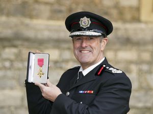 Supporting image for story: Fire chief ‘absolutely thrilled’ to get OBE from Charles at Windsor