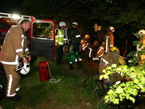 Supporting image for story: Dog walker rescued - in pictures