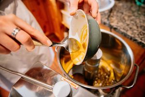 The recipe for the sauce is kept a secret