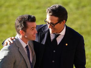 Supporting image for story: Wrexham co-owner Ryan Reynolds hopes to beat Tom Brady’s football team